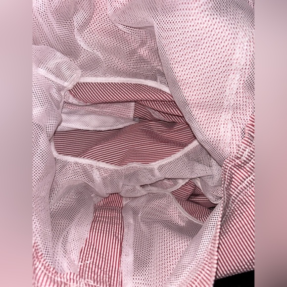 Trunks Surf & Swim Co Sz XXL Red/White Trunks; Seersucker type Fabric - Picture 8 of 10